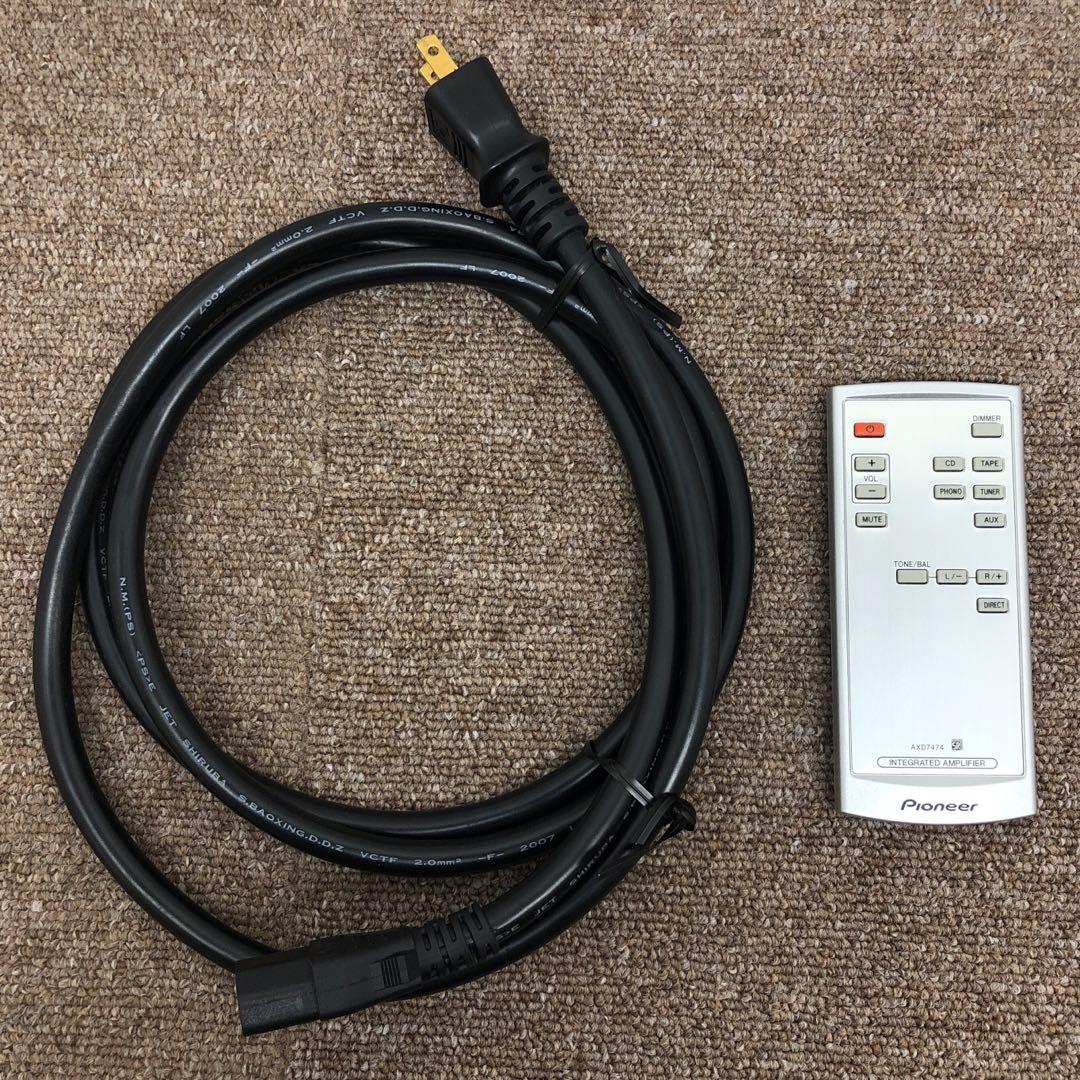 PIONEER A-A6 プリメインアンプ 動作確認済 07年 リモコン付