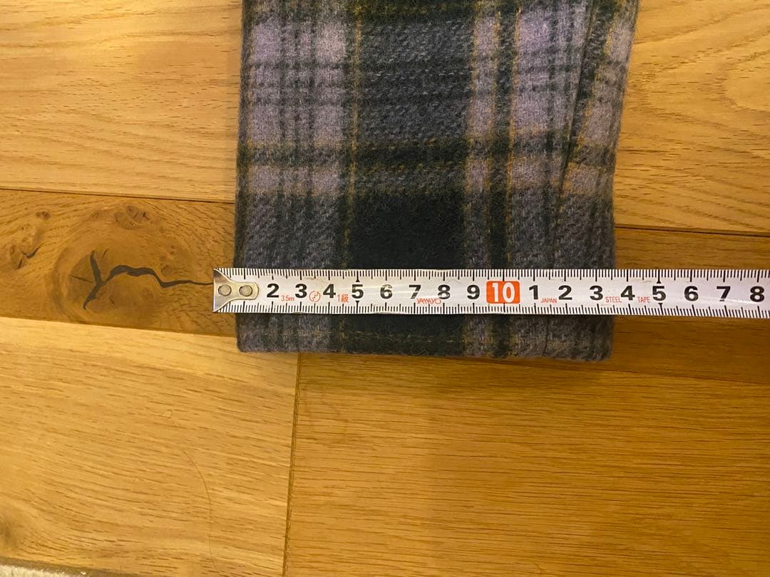 BONTON ボントン　ウール　キッズコート チェック 12A 150cm