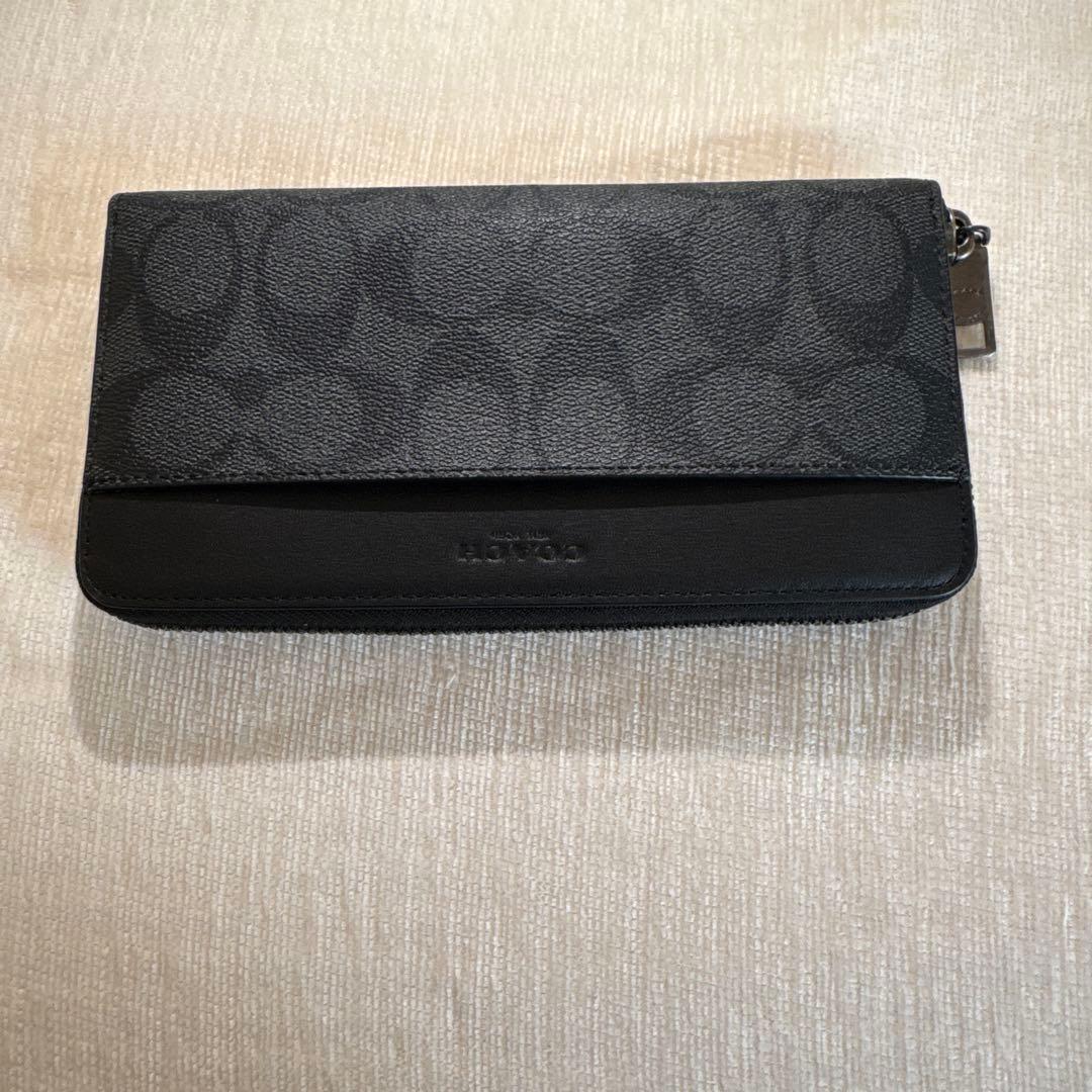 COACH ブラック 長財布 未使用品