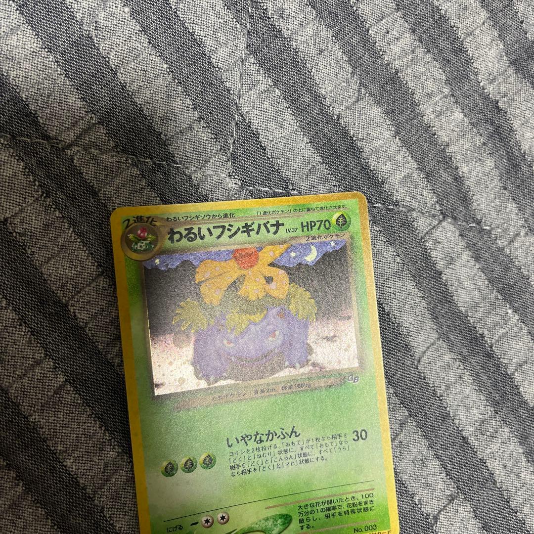 わるいフシギバナ わるいフシギソウ 旧裏　002 003 良品〜準美品