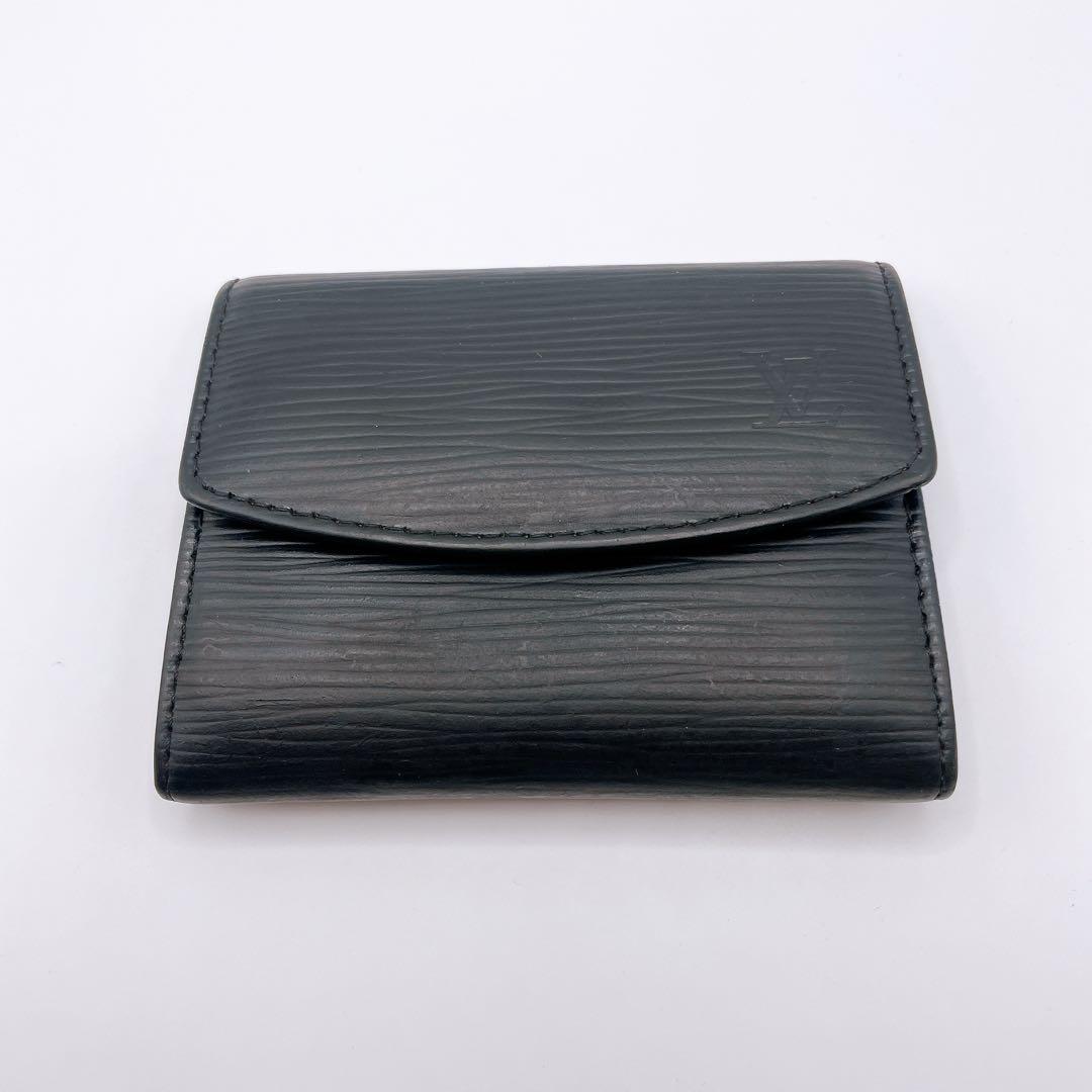 ルイヴィトン ポルトモネサンプール エピ　カードケース　ケース　黒