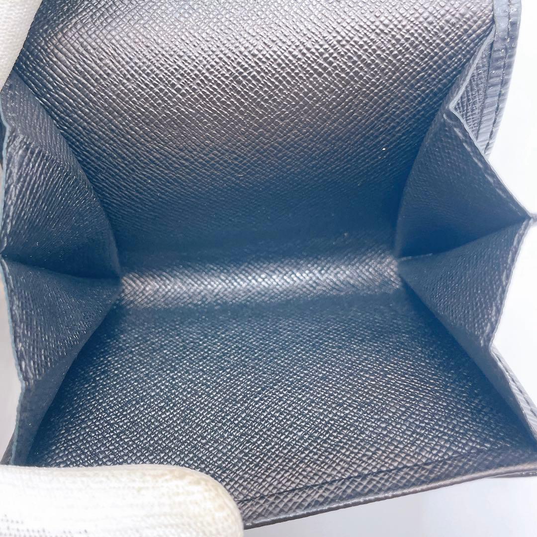 ルイヴィトン ポルトモネサンプール エピ　カードケース　ケース　黒