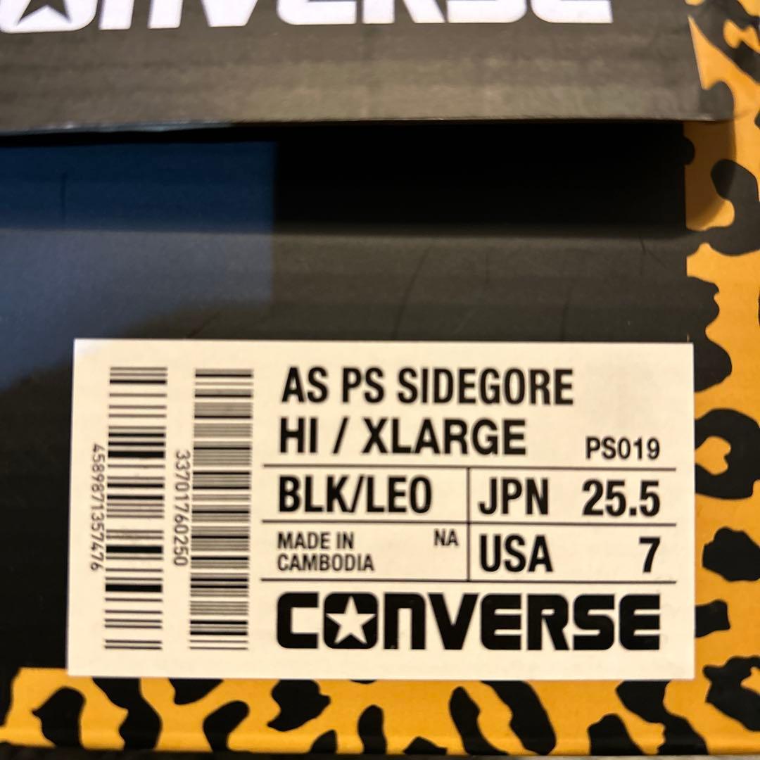ALL STAR PS SIDEGORE HI / XLARGE 25.5㎝