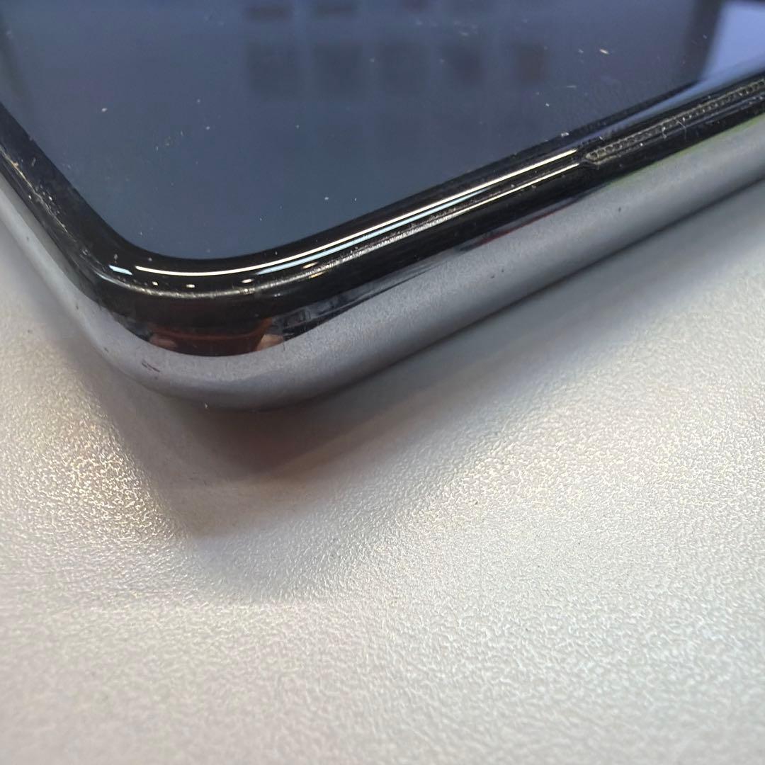 訳あり Oppo Reno5 A A103OP シルバーブラック レンズ割れ