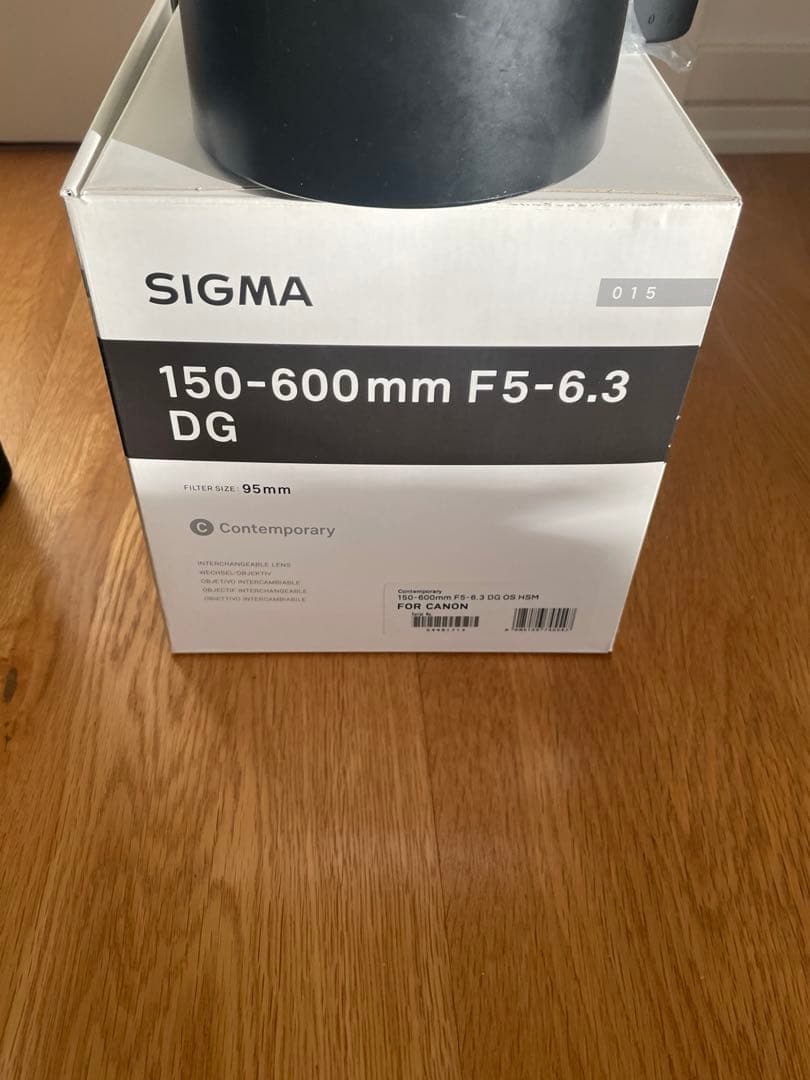 レンズ(ズーム) SIGMA 150-600mm F5-6.3 DG OS HSM Canon