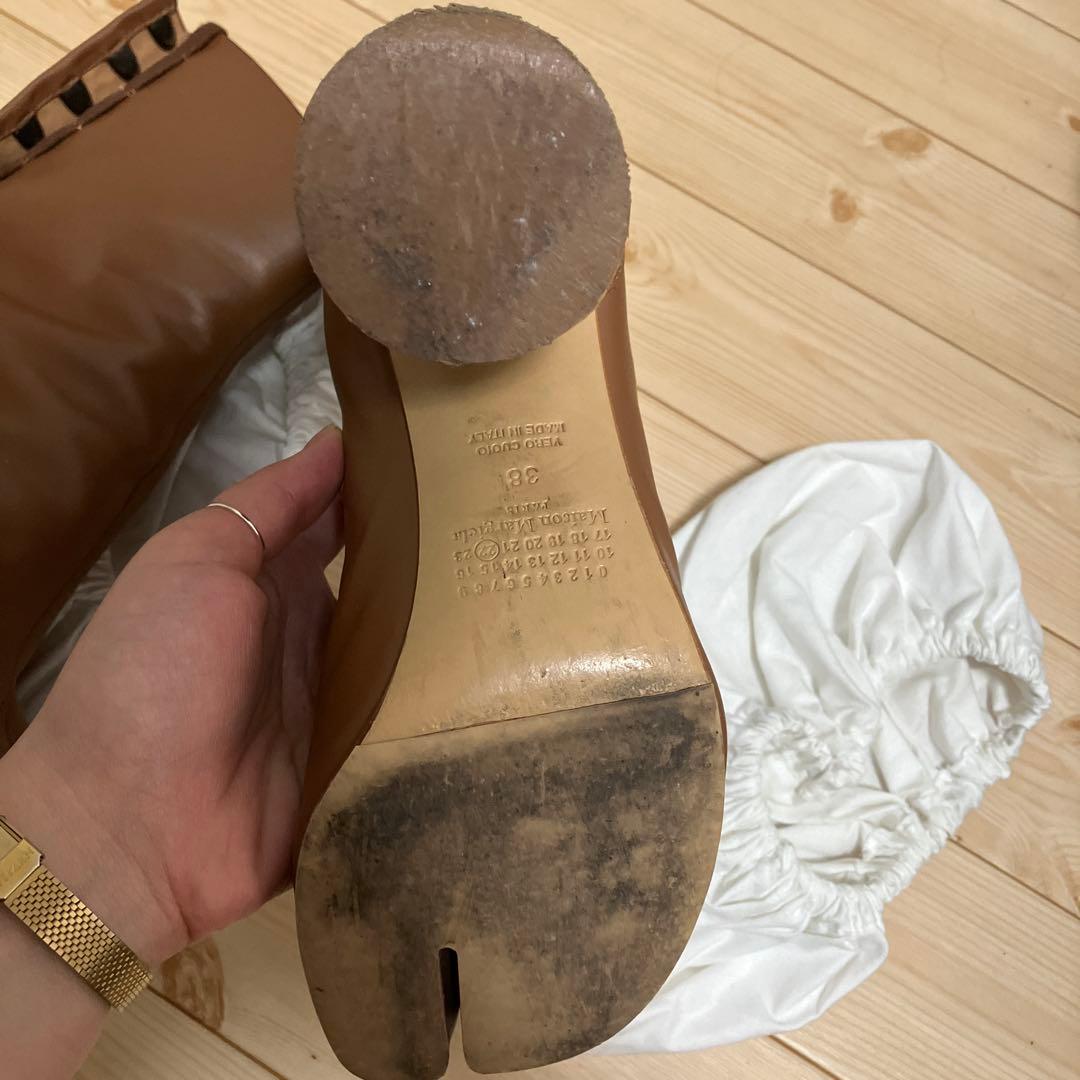 メゾンマルジェラ　tabi 足袋　ブーツ　カーフスキン　38