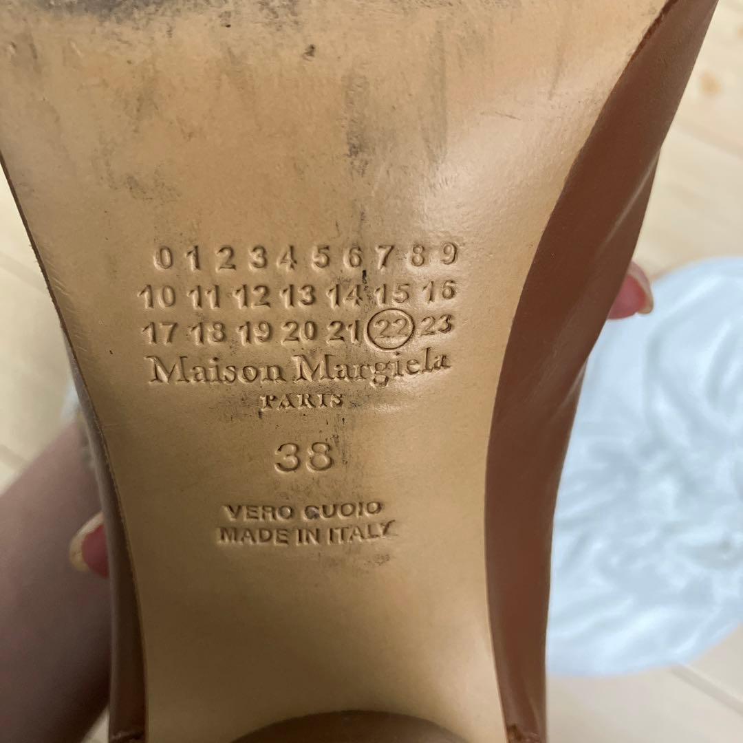 メゾンマルジェラ　tabi 足袋　ブーツ　カーフスキン　38