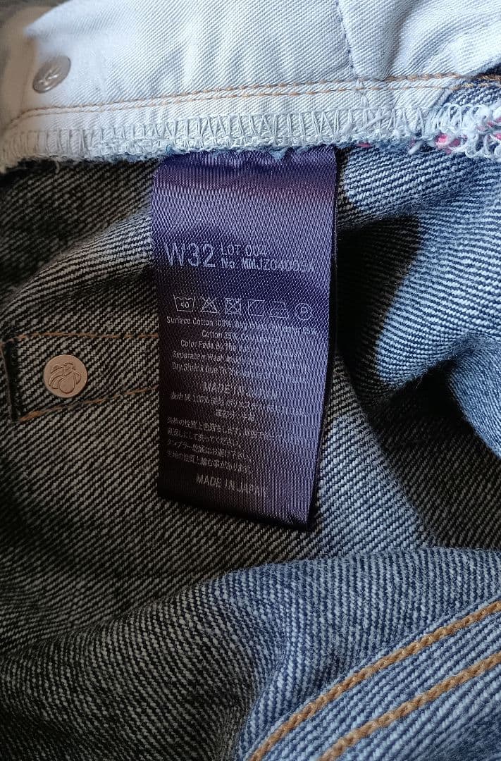 桃太郎ジーンズ　lot.004 no.mmjz04005a w32