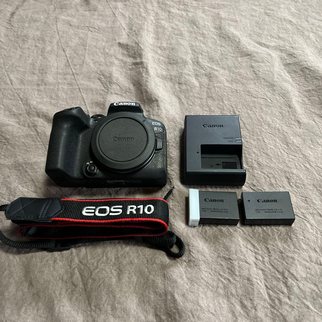 Canon EOS R10 ボディ 予備バッテリー付き