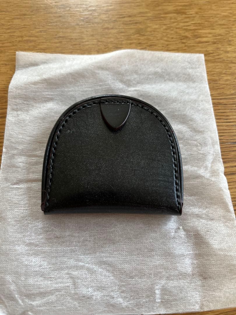 GANZO ブライドルレザー　馬蹄型小銭入れ