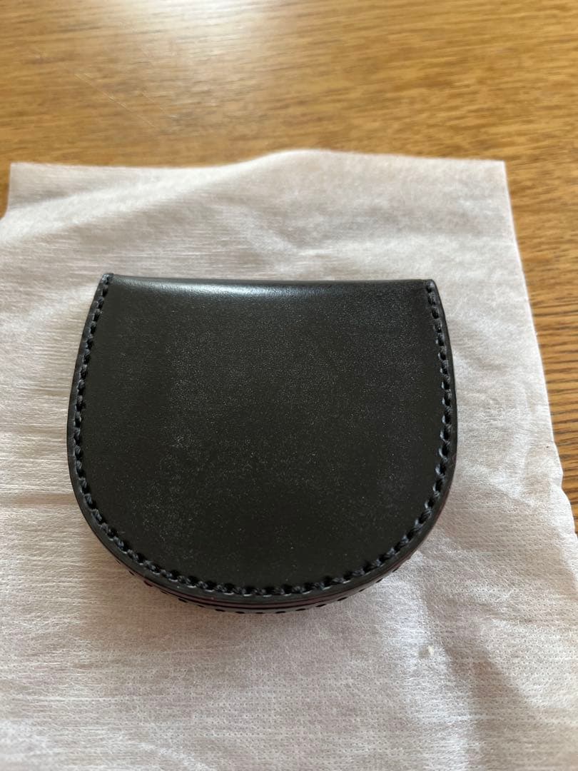 GANZO ブライドルレザー　馬蹄型小銭入れ