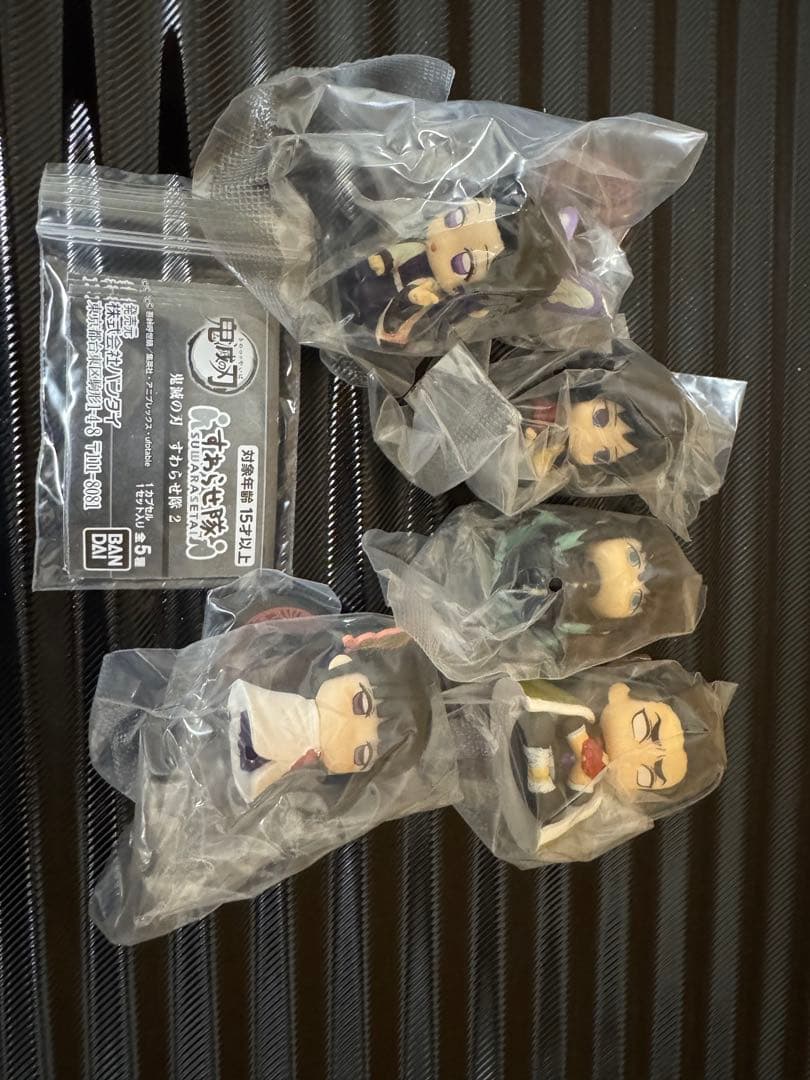 b*7様 ガチャガチャ 鬼滅の刃 すわらせ隊1〜6＆無限列車特別編 全35種 コ