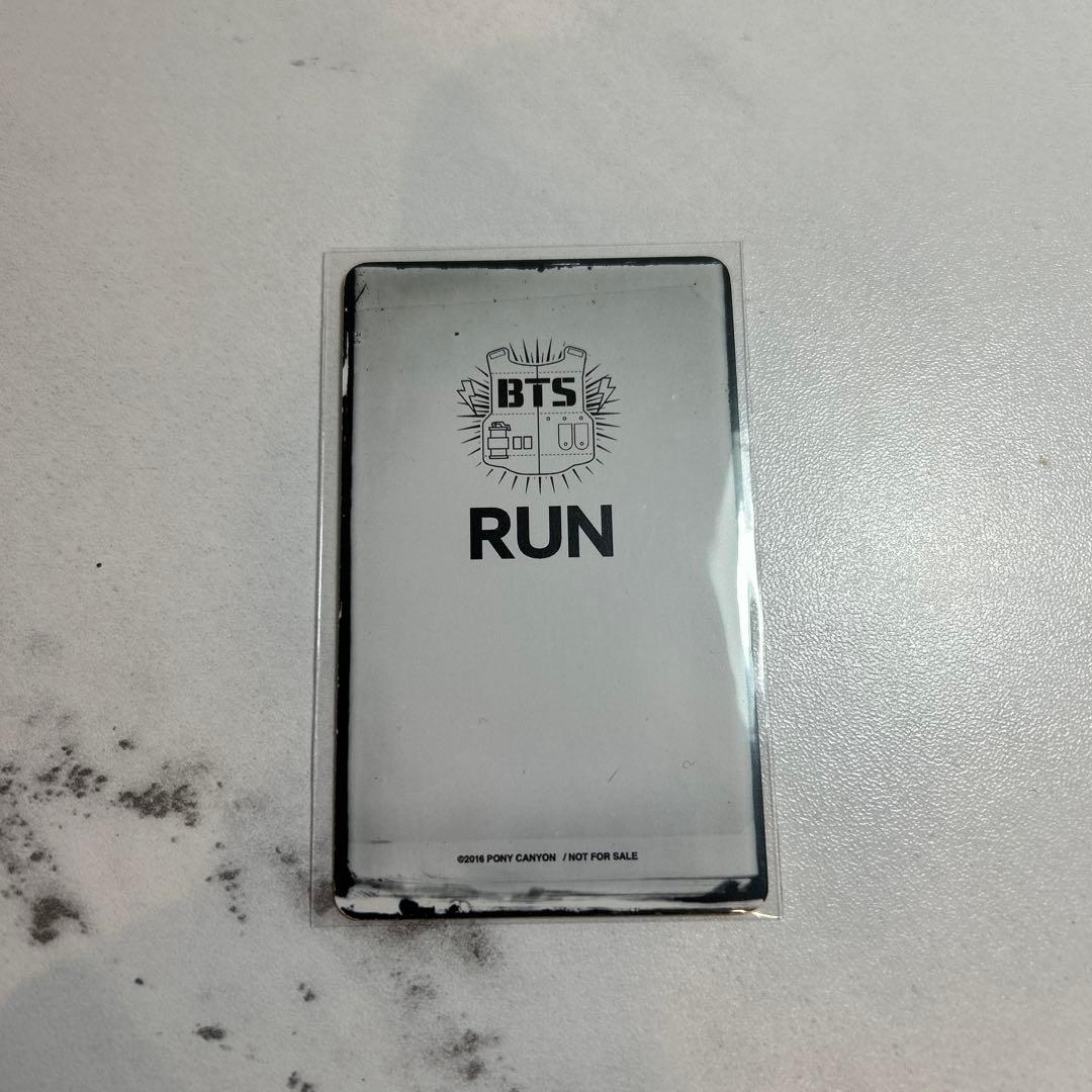 BTS RUN リリイベ握手会 テヒョン トレカ　テテ