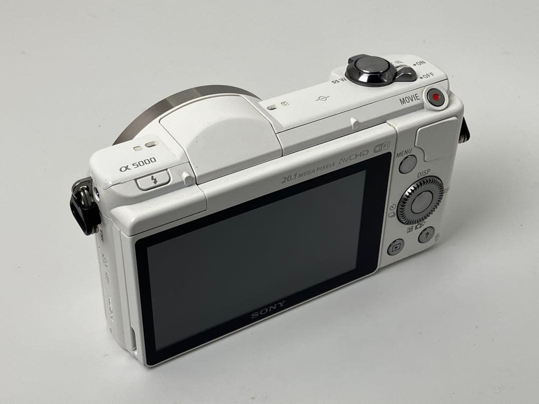 返品保証・動作確認済 SONYα5000+16-50mm 標準ズームレンズキット