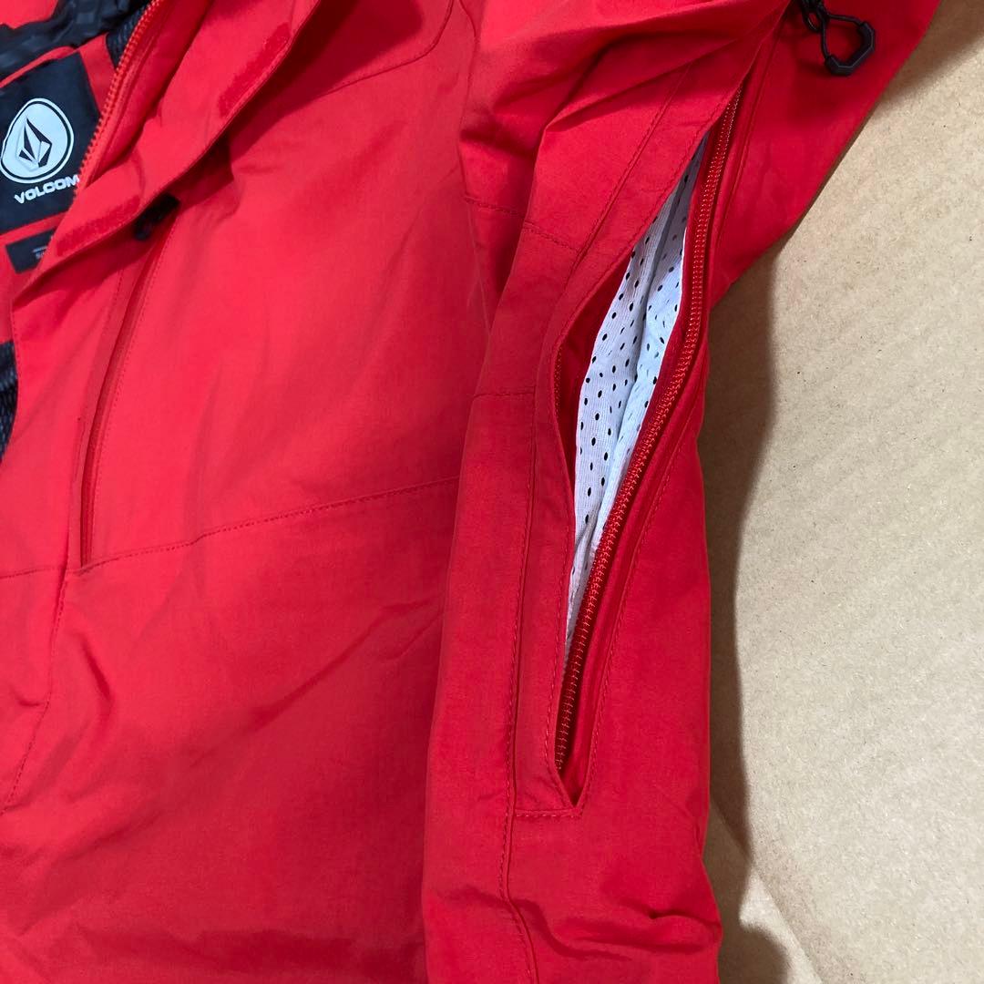 VOLCOM メンズ L GOER TEX JK RED XL ゴアテックス