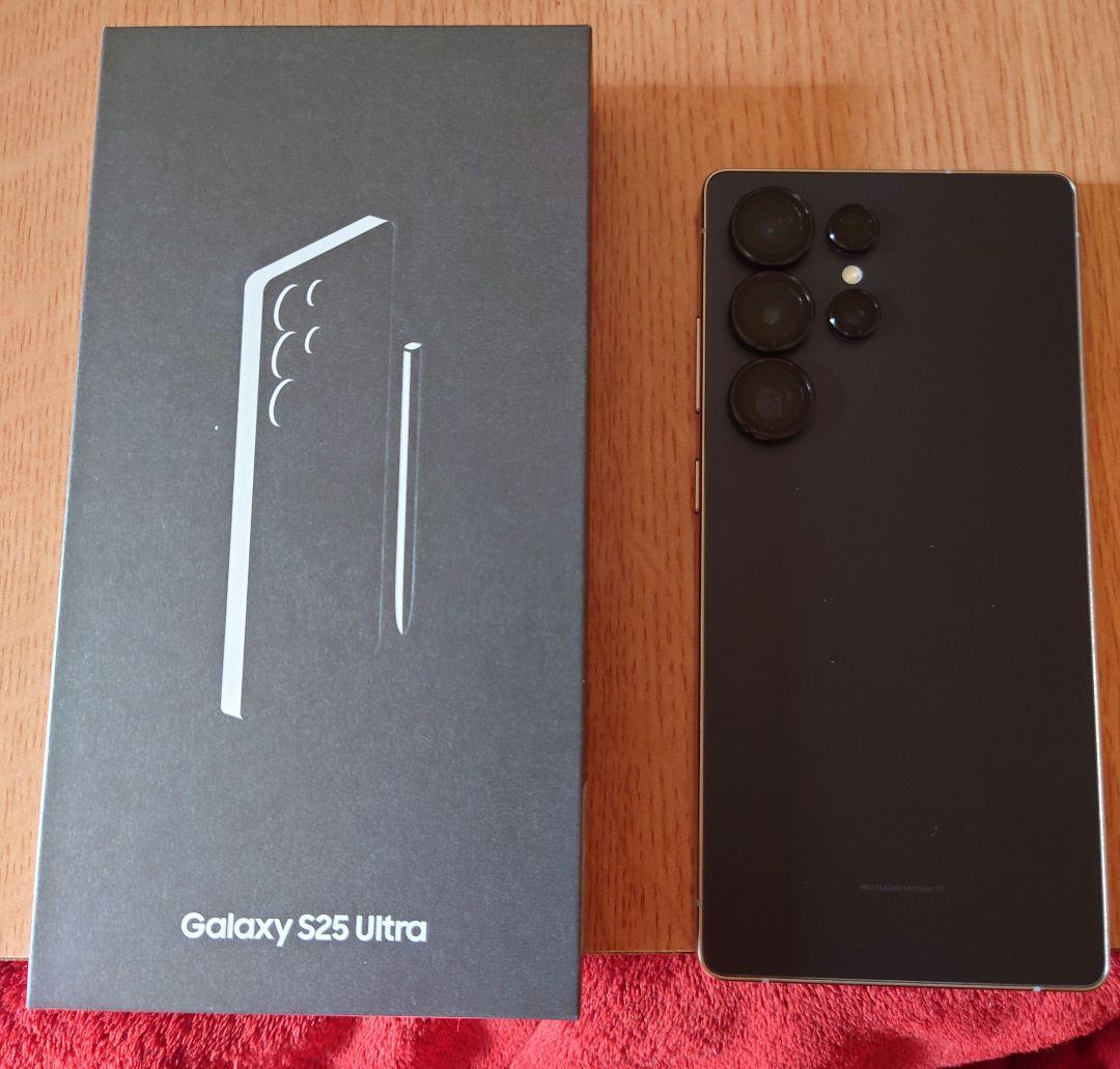 スマートフォン本体 Galaxy S25 Ultra Titanium Black 1TB