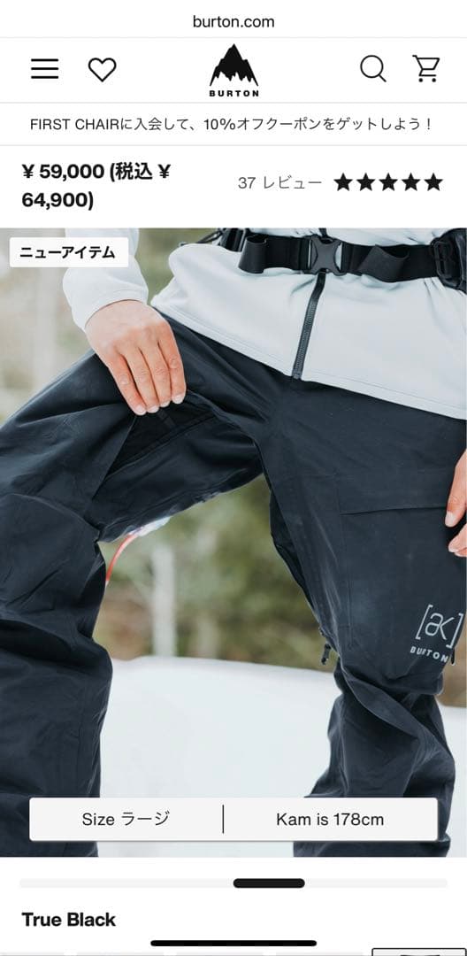 メンズ Burton [ak] スウォッシュ GORE-TEX 2L パンツ