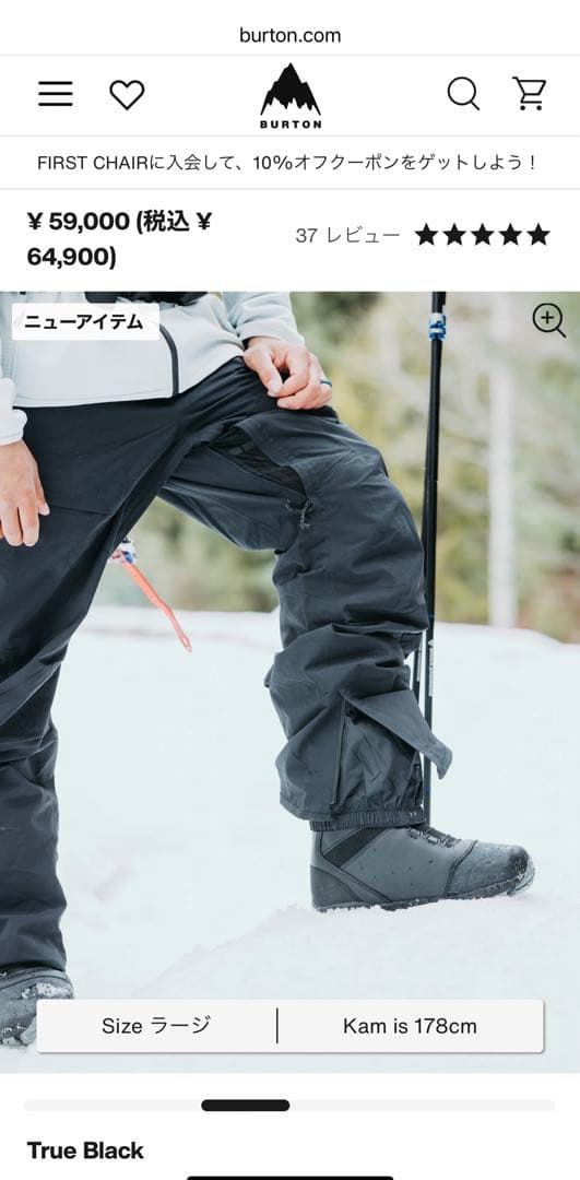 メンズ Burton [ak] スウォッシュ GORE-TEX 2L パンツ