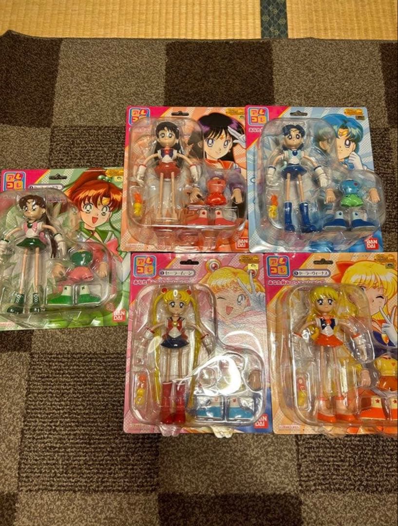 【激レア・当時品】美少女戦士セーラームーン アレコレ5体セット
