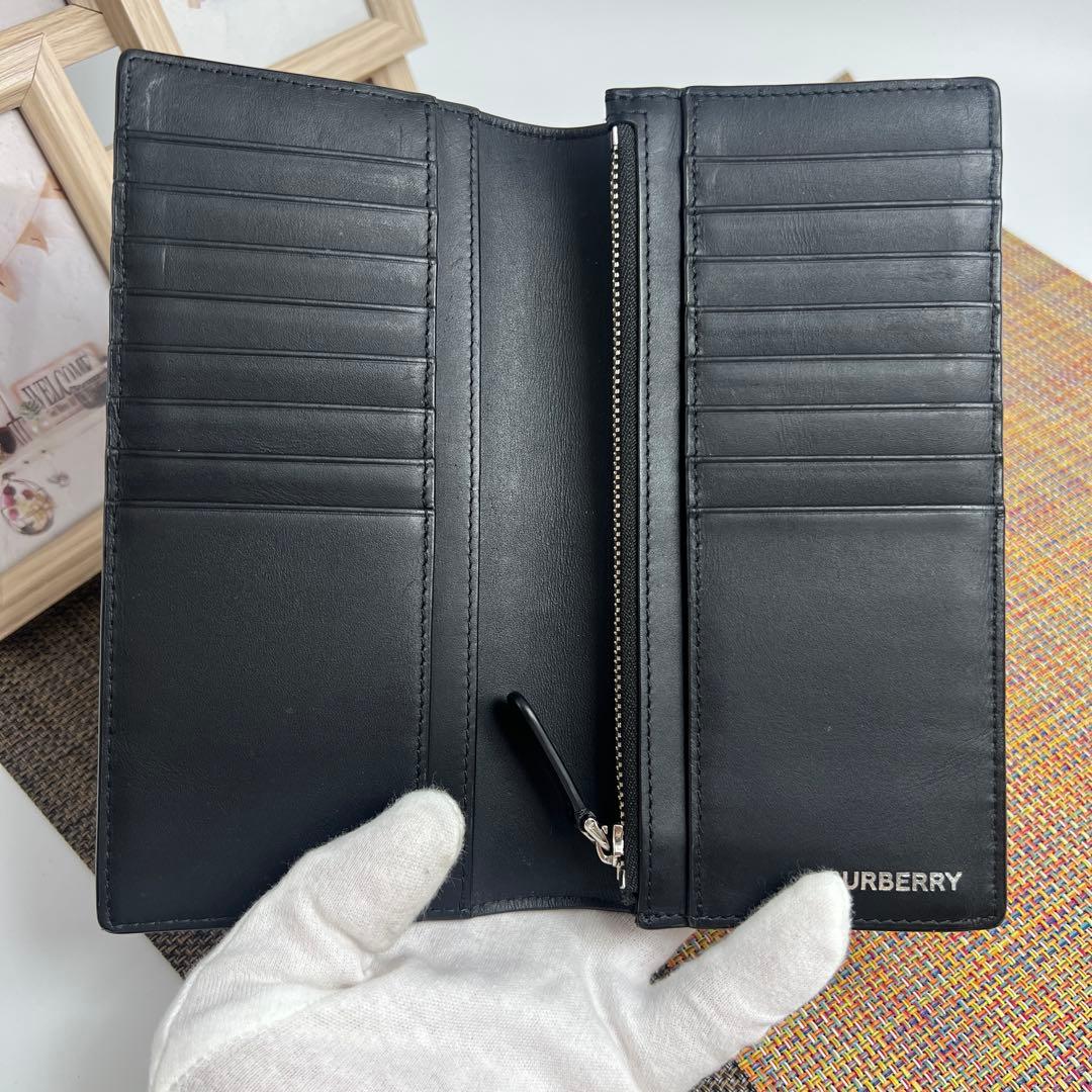 ✨極美品✨BURBERRY バーバリー　ロンドンチェック　ロングウォレット