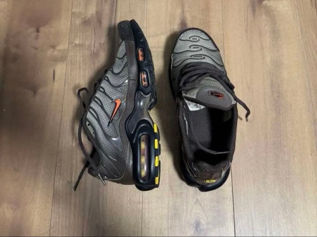 NikeAirMaxPlus グレー/ブラウン/オレンジ