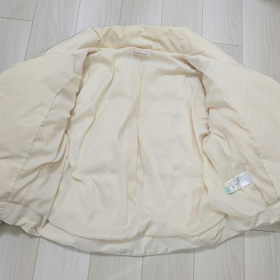 e*o様 23aw R'IAM-Plage ショートダウン オフホワイト