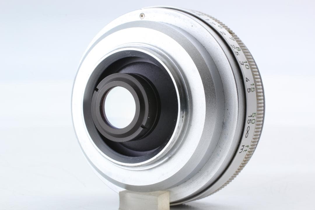 [美品整備済] ベージュ Canon Demi C 50 & 28mm 1139