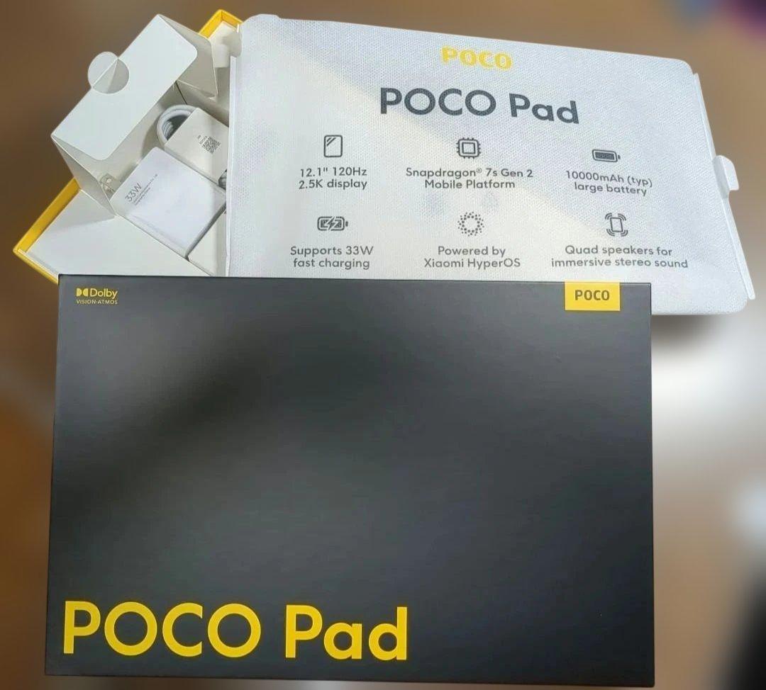 POCO Pad 12.1インチ Androidタブレット本体、ケース