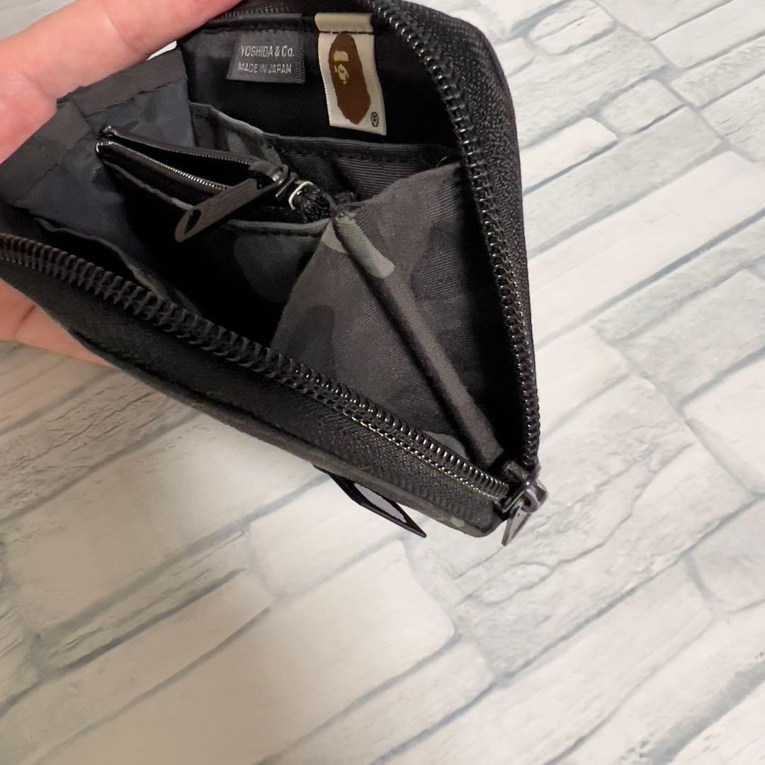 【廃盤・希少】ポーター　エイプ　コラボ　財布　ウォレット　黒　コンパクト