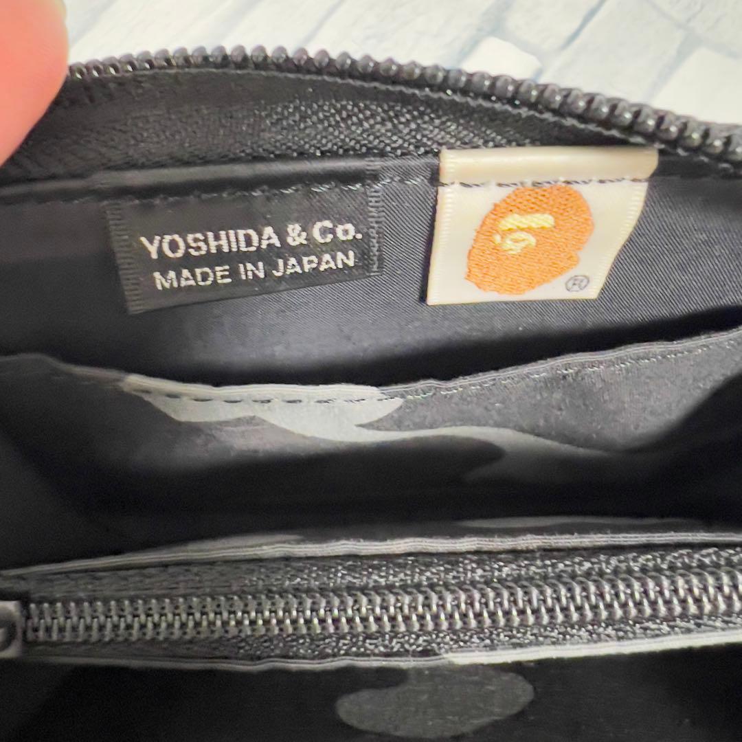 【廃盤・希少】ポーター　エイプ　コラボ　財布　ウォレット　黒　コンパクト