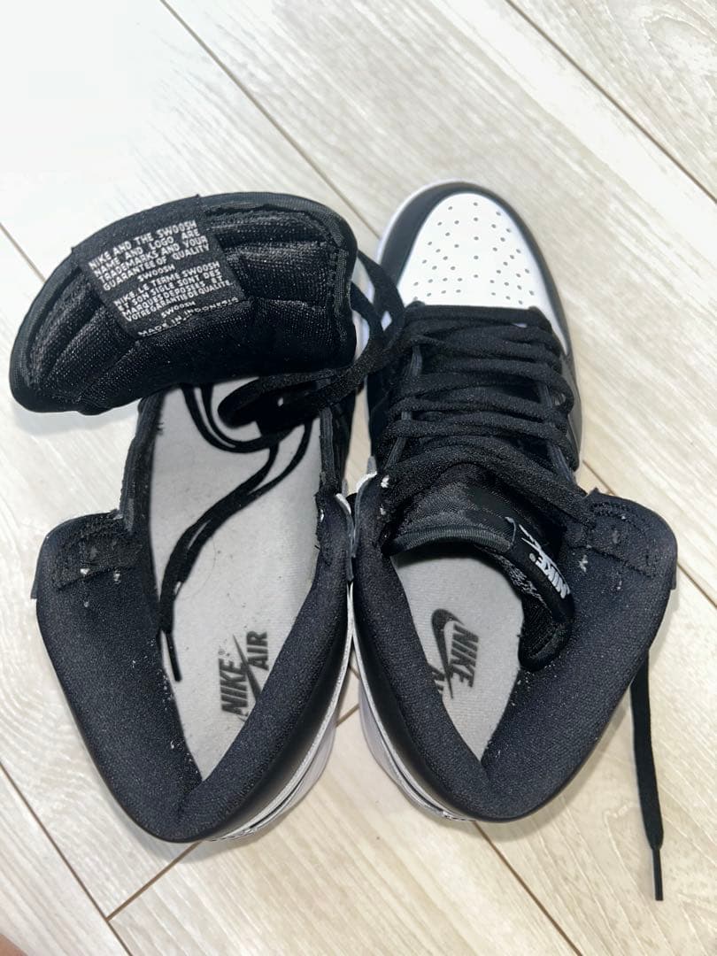 シューズ(男性用) NikeAirJordan1 RetroHighOG Black/White