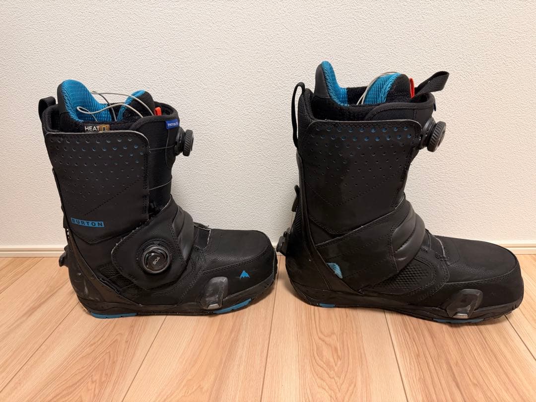BURTON STEP ON PHOTON WIDE 28cm 中古品 ＳＥＴ