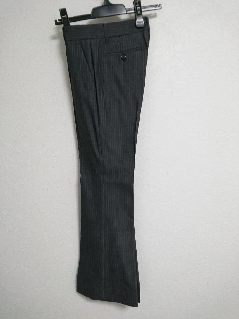 theoryストライプパンツスーツ ジャケット2サイズ　パンツX0