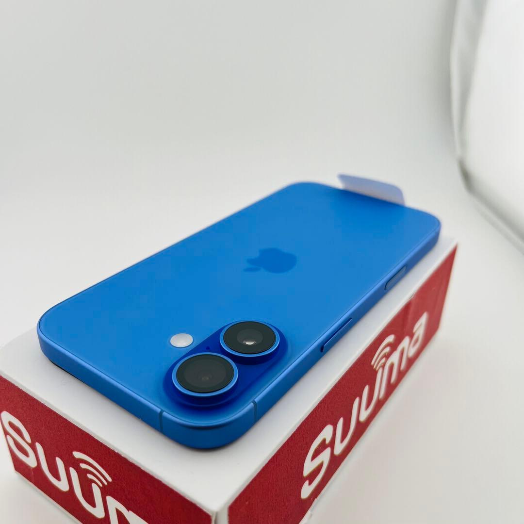 交換未使用 iPhone 16 256 GB SIMフリー ブルー 本体