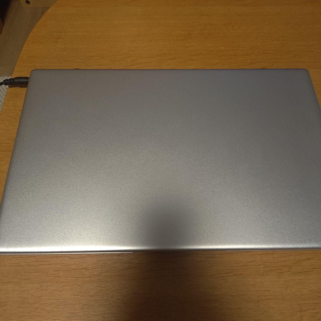 シルバー ノートPC 英語配列キーボード 動作品