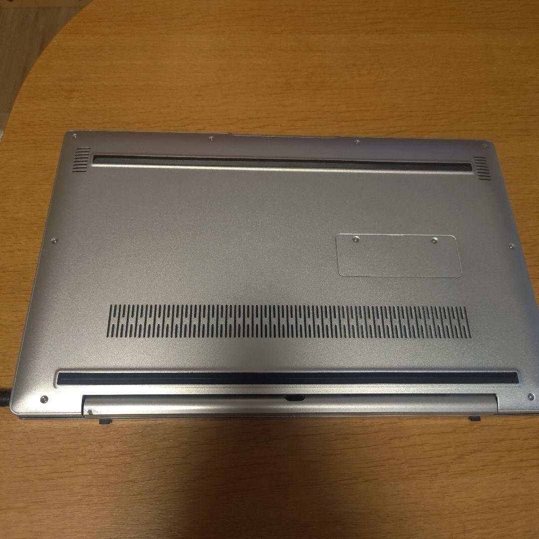 シルバー ノートPC 英語配列キーボード 動作品