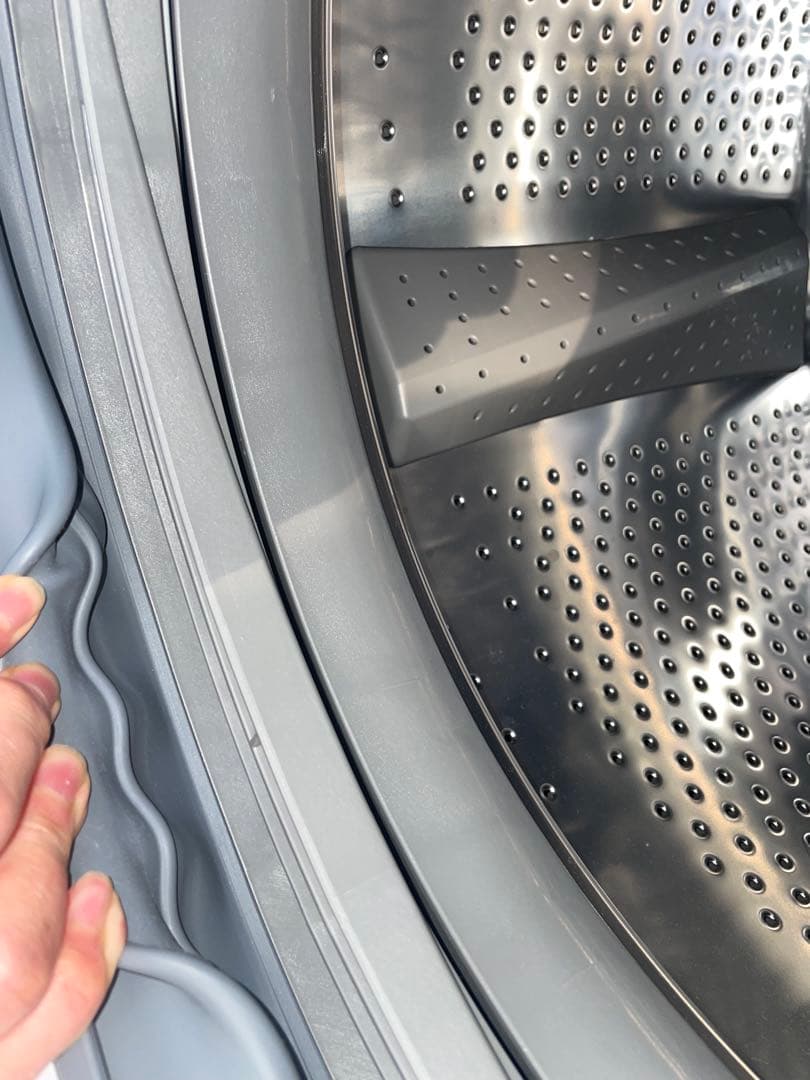 最新モデル❗️未使用に近い❗️25年製 日立ドラム式洗濯機 BD-SW120ML