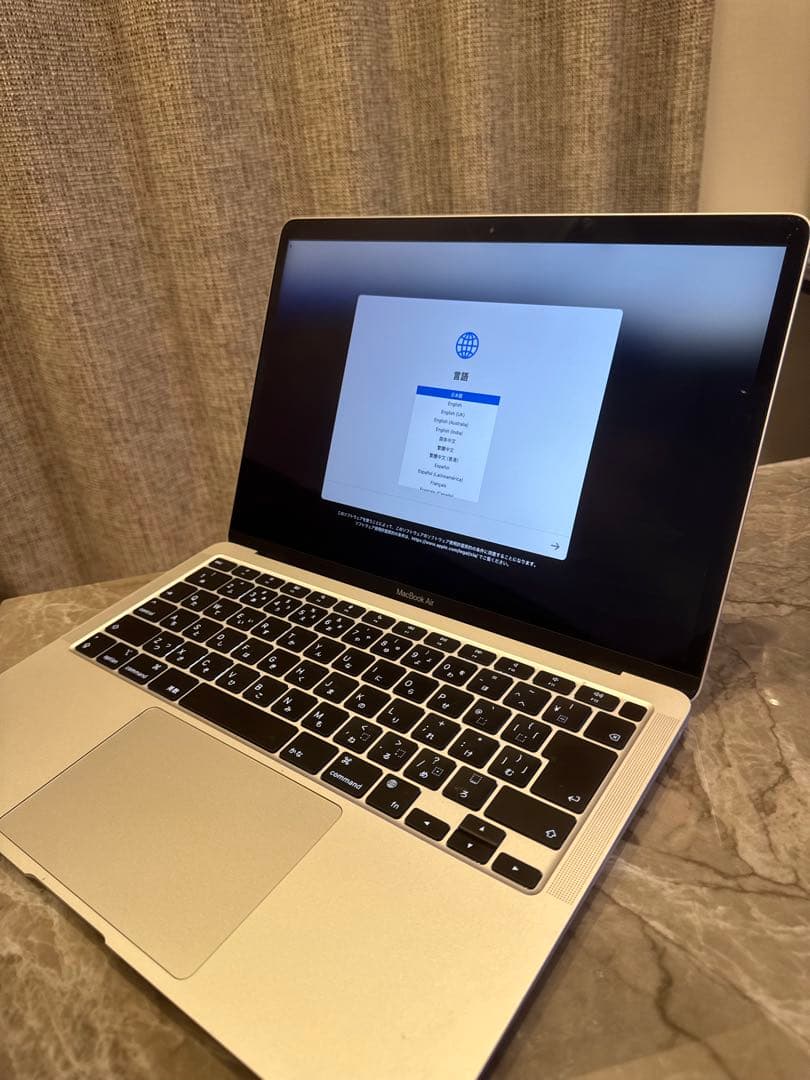 8GB SSD512GB 純正⭐︎充電器付きMacBook Air M1 2020