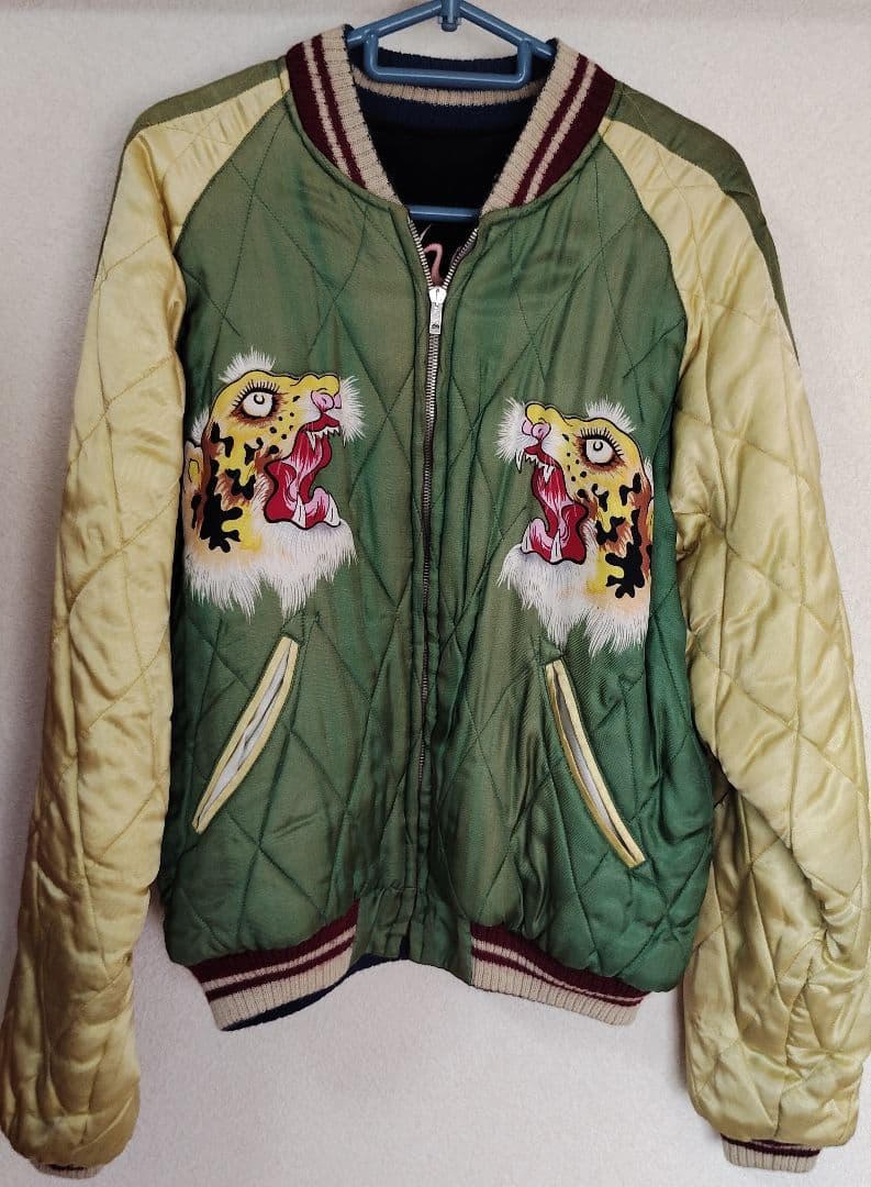 東洋エンタープライズ　500着限定スカジャン　別珍リバーシブル 　Mサイズ