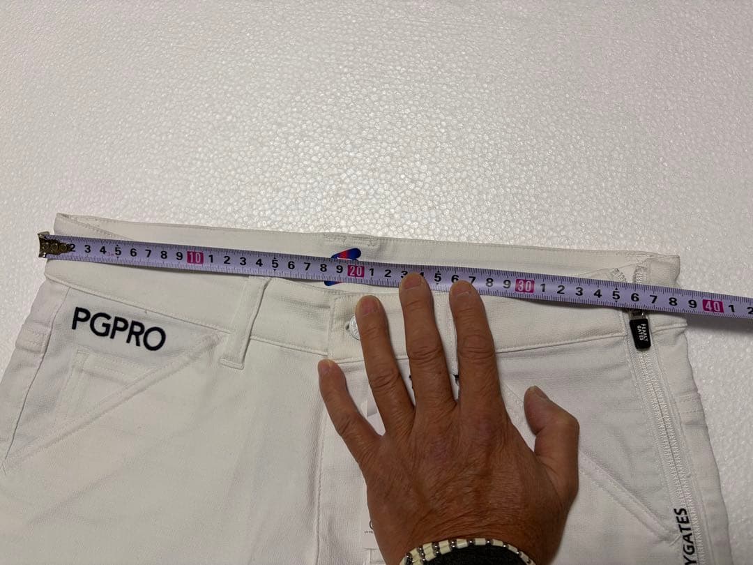 パーリーゲイツ ゴルフパンツ ホワイト 新品・タグ付き サイズ3