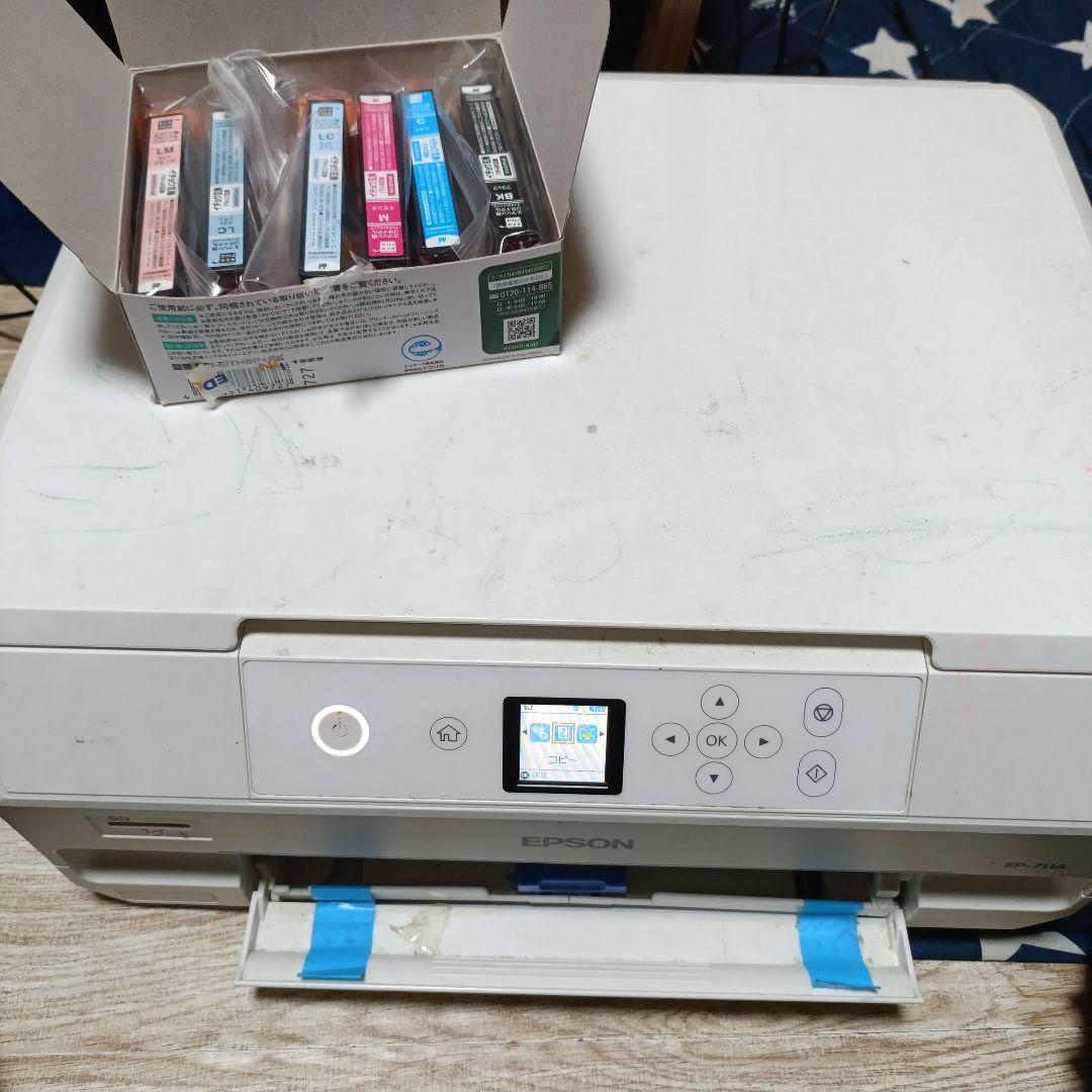 エプソン EP-711A　プリンター　ジャンク品