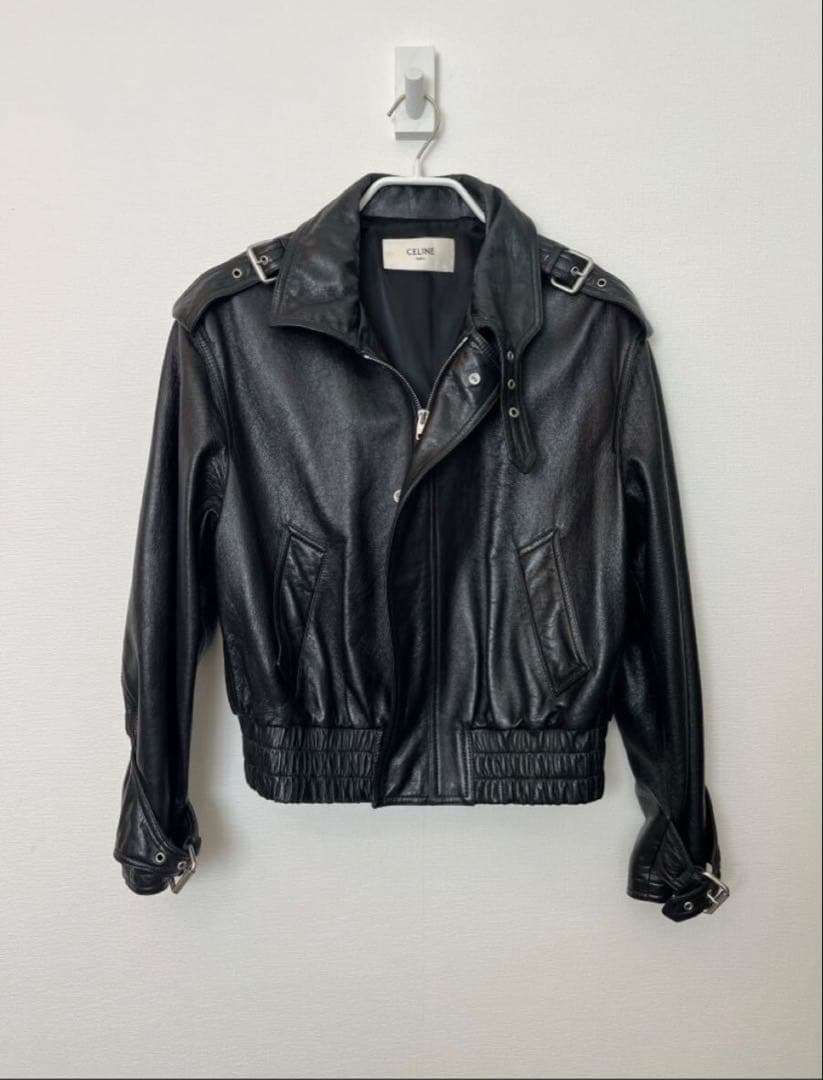 h*y様 CELINE レザー　ライダース　ジャケット