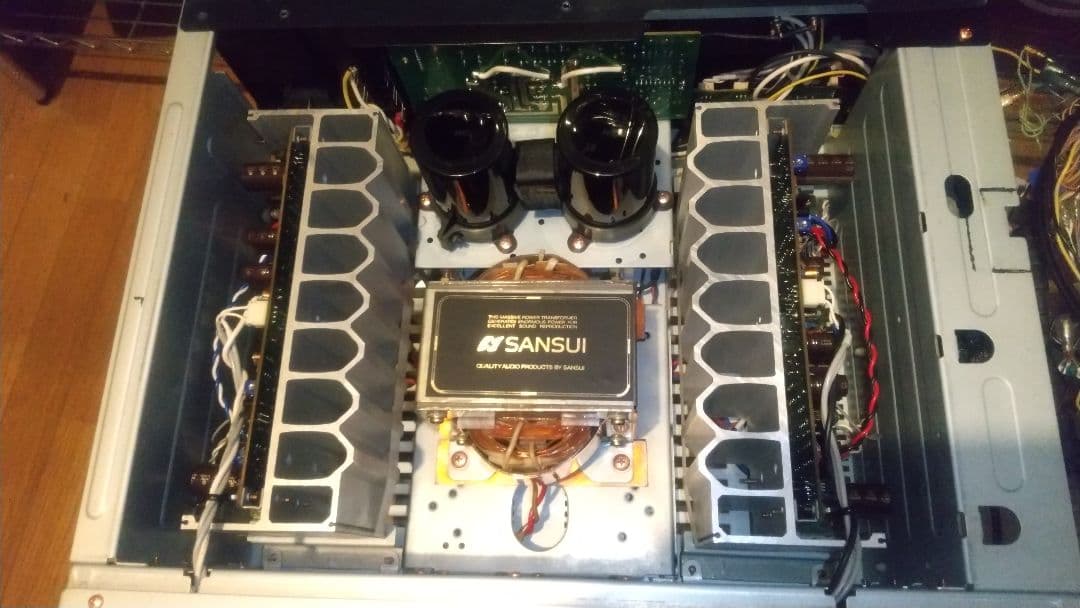 SANSUI AU-α607NRAⅡ プリメインアンプ メンテナンス施工済み