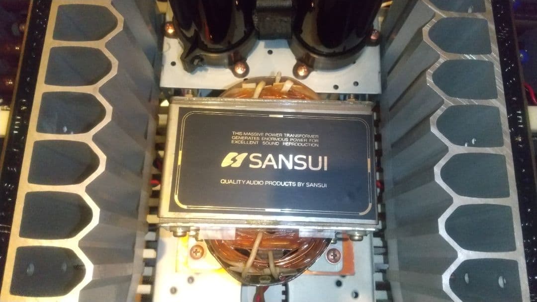 SANSUI AU-α607NRAⅡ プリメインアンプ メンテナンス施工済み