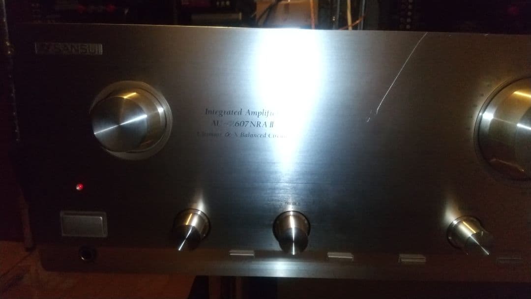 SANSUI AU-α607NRAⅡ プリメインアンプ メンテナンス施工済み