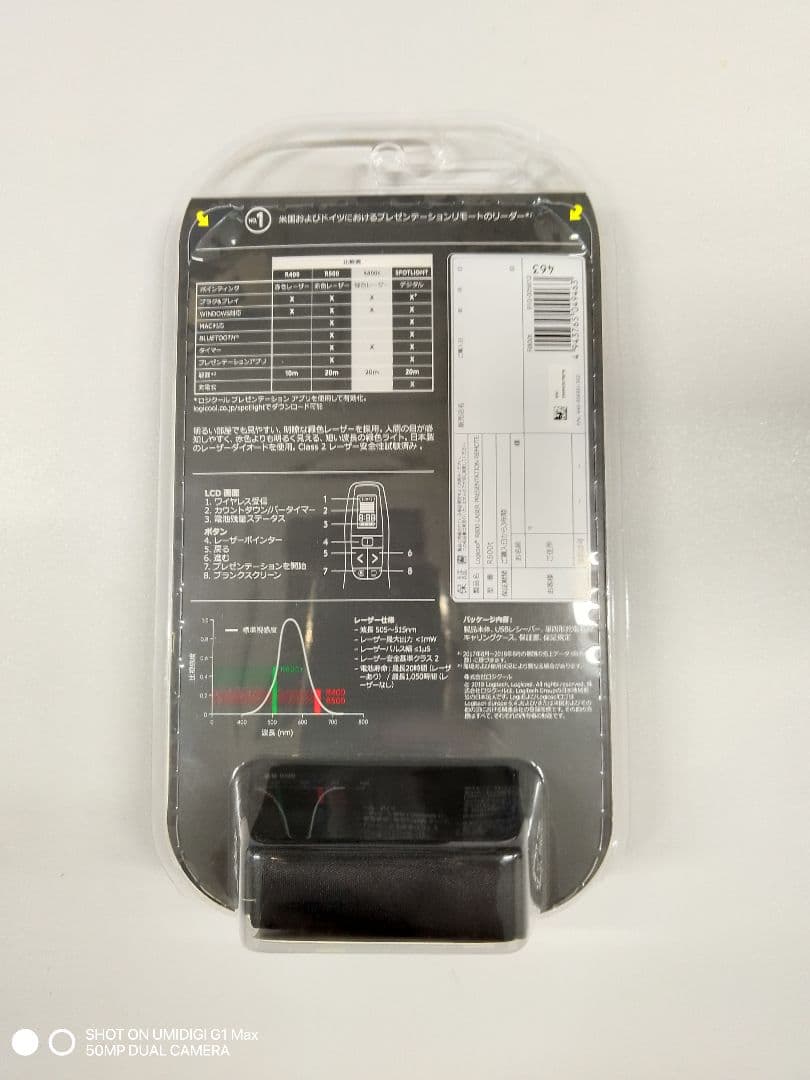 logicool R800t プレゼンテーション　レーザーポインター グリーン