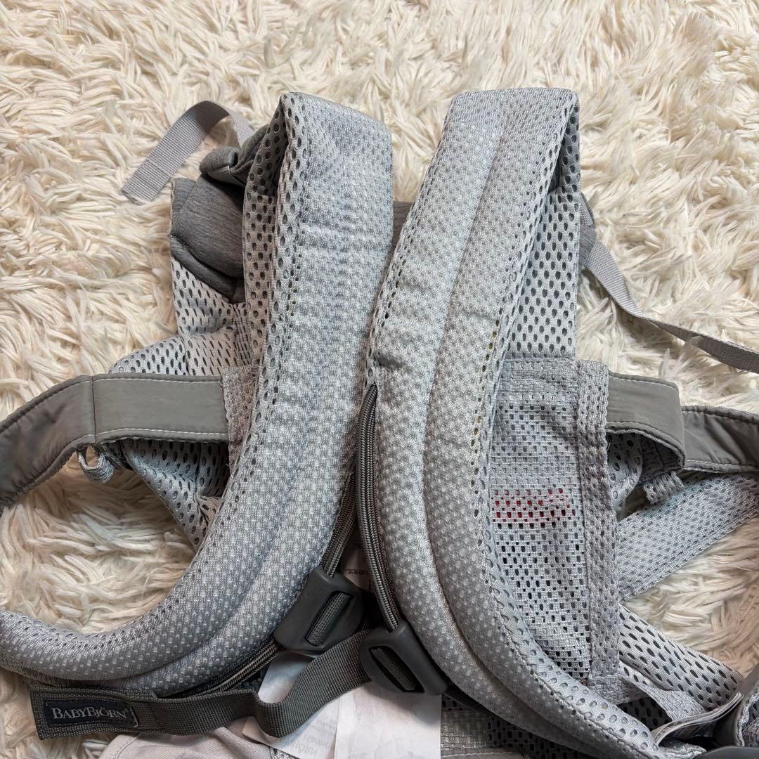 ベビービョルン　ハーモニー　抱っこ紐　シルバー　メッシュ