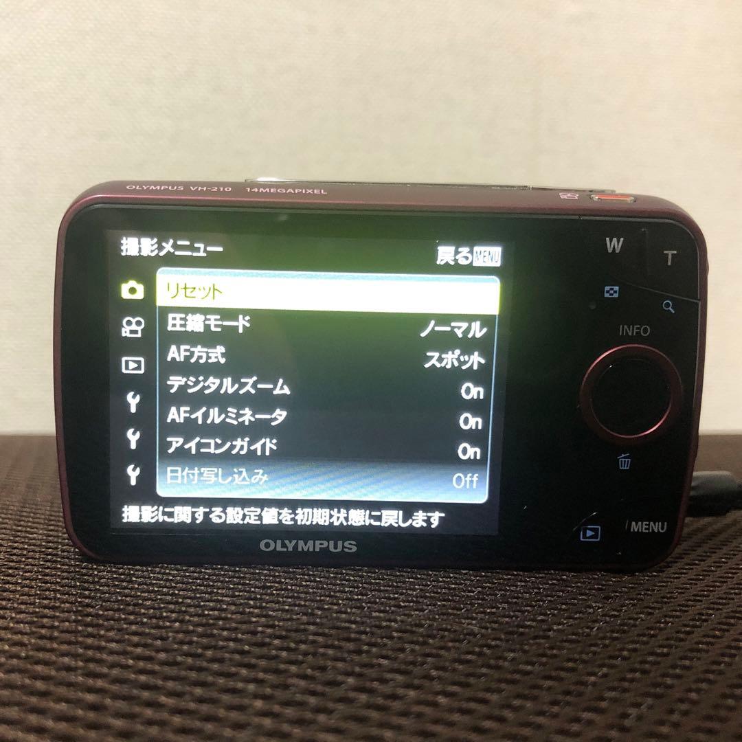 動作品　オリンパス　コンパクトデジタルカメラ VH-210