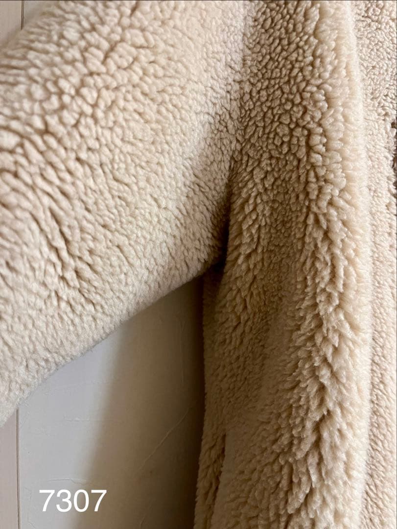 【美品】anuans アニュアンス ボンディングボアコート