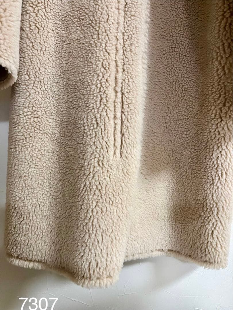 【美品】anuans アニュアンス ボンディングボアコート